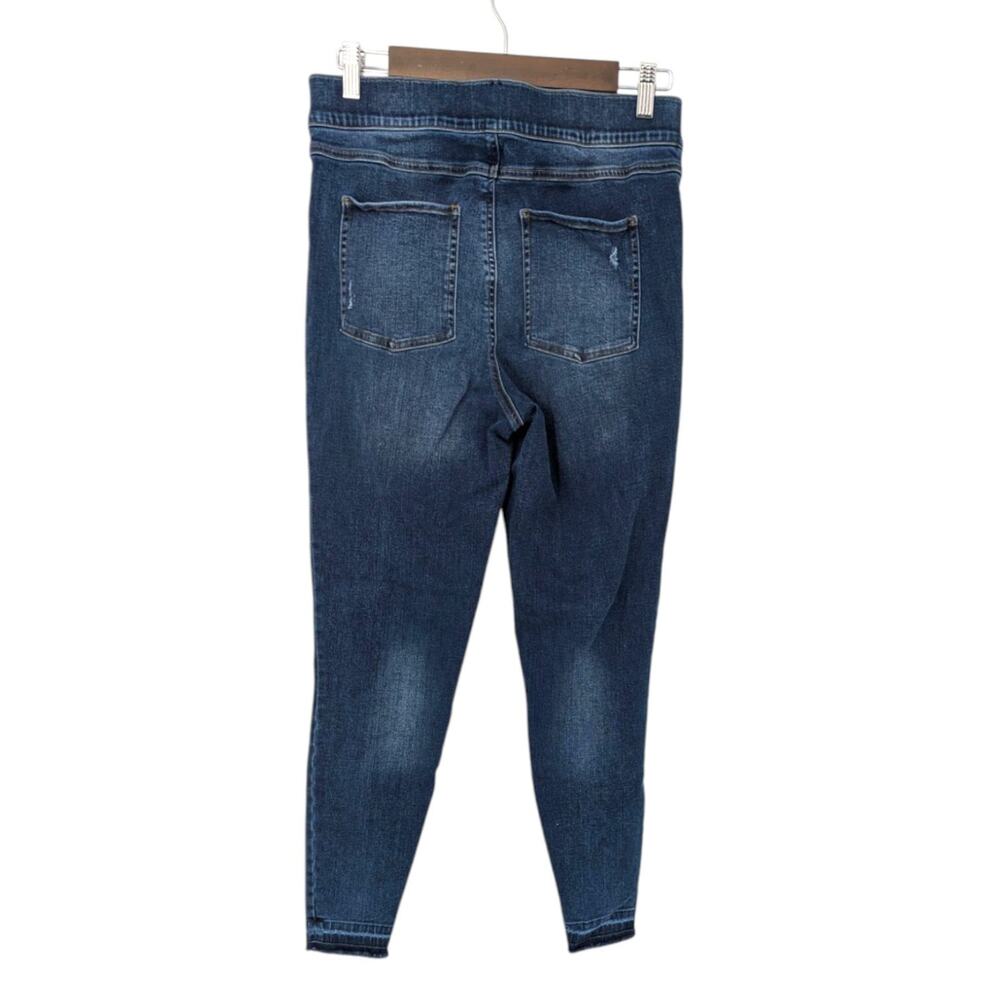 Spanx Distressed Ankle Size XL Skinny Jeans in Medium Wash Slimming‎ Jegging - Picture 2 of 4